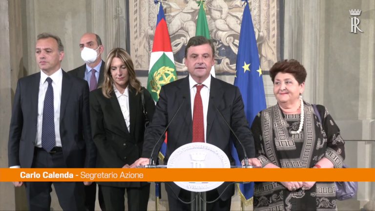 Calenda “Opposizione non pregiudiziale ma senza sconti”