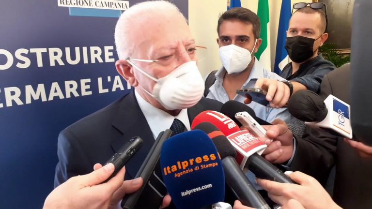 De Luca “Il 28 a Napoli mobilitazione per la pace in Ucraina”