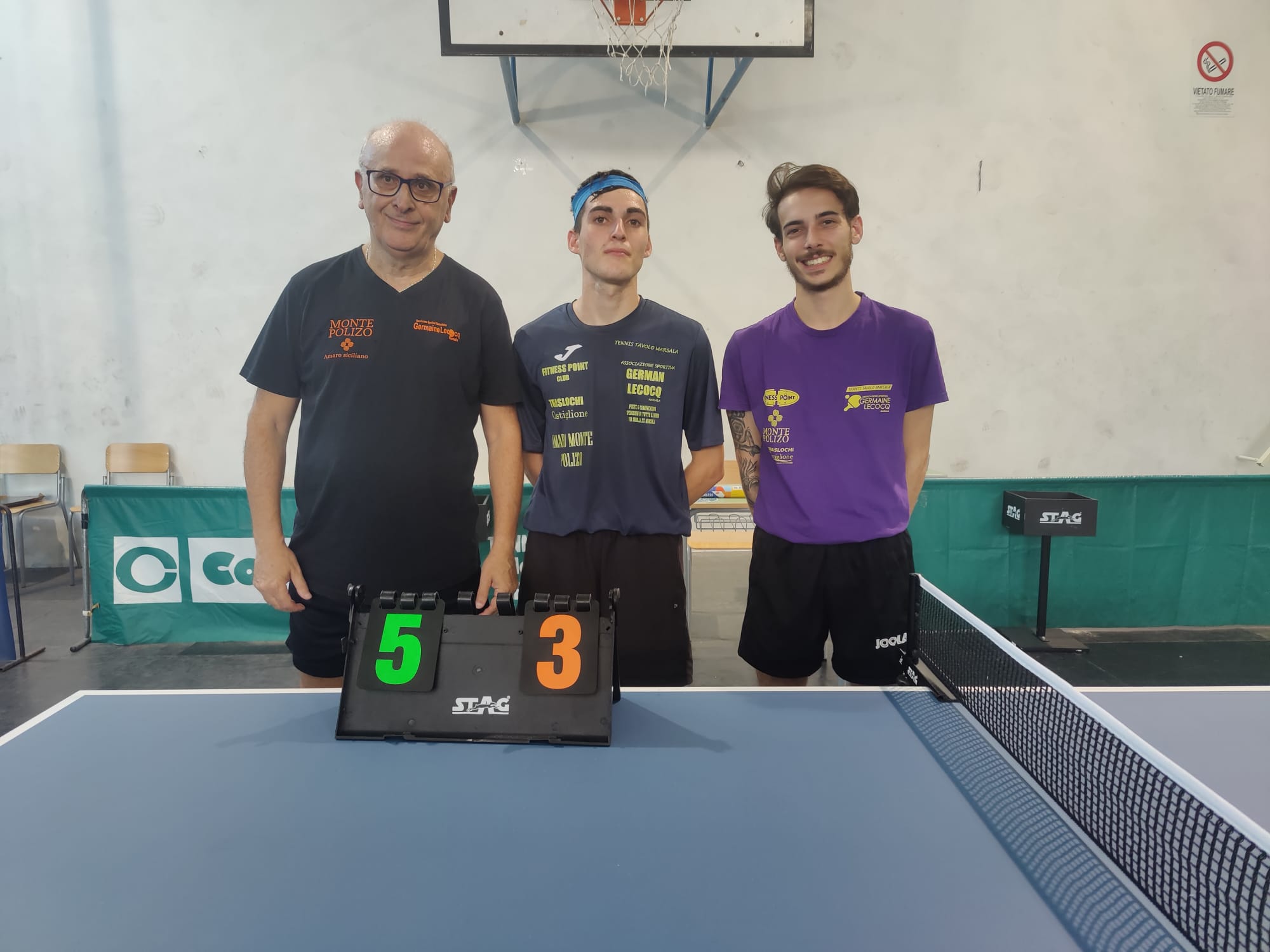 Tennistavolo: due vittorie per la “Germaine Lecocq” di Marsala