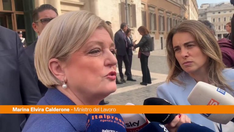 Lavoro, Calderone “La prossima settimana convoco le parti sociali”