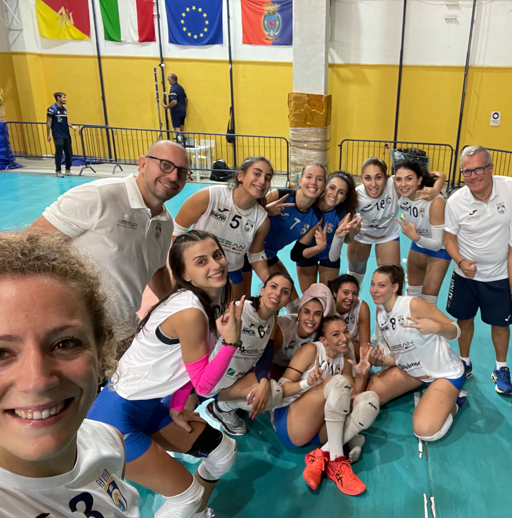 Prima vittoria in B1 per la Fly Volley Marsala a Catania