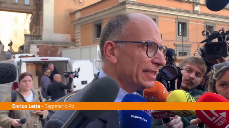 Letta “Con Fontana Italia lontana dall’Europa”