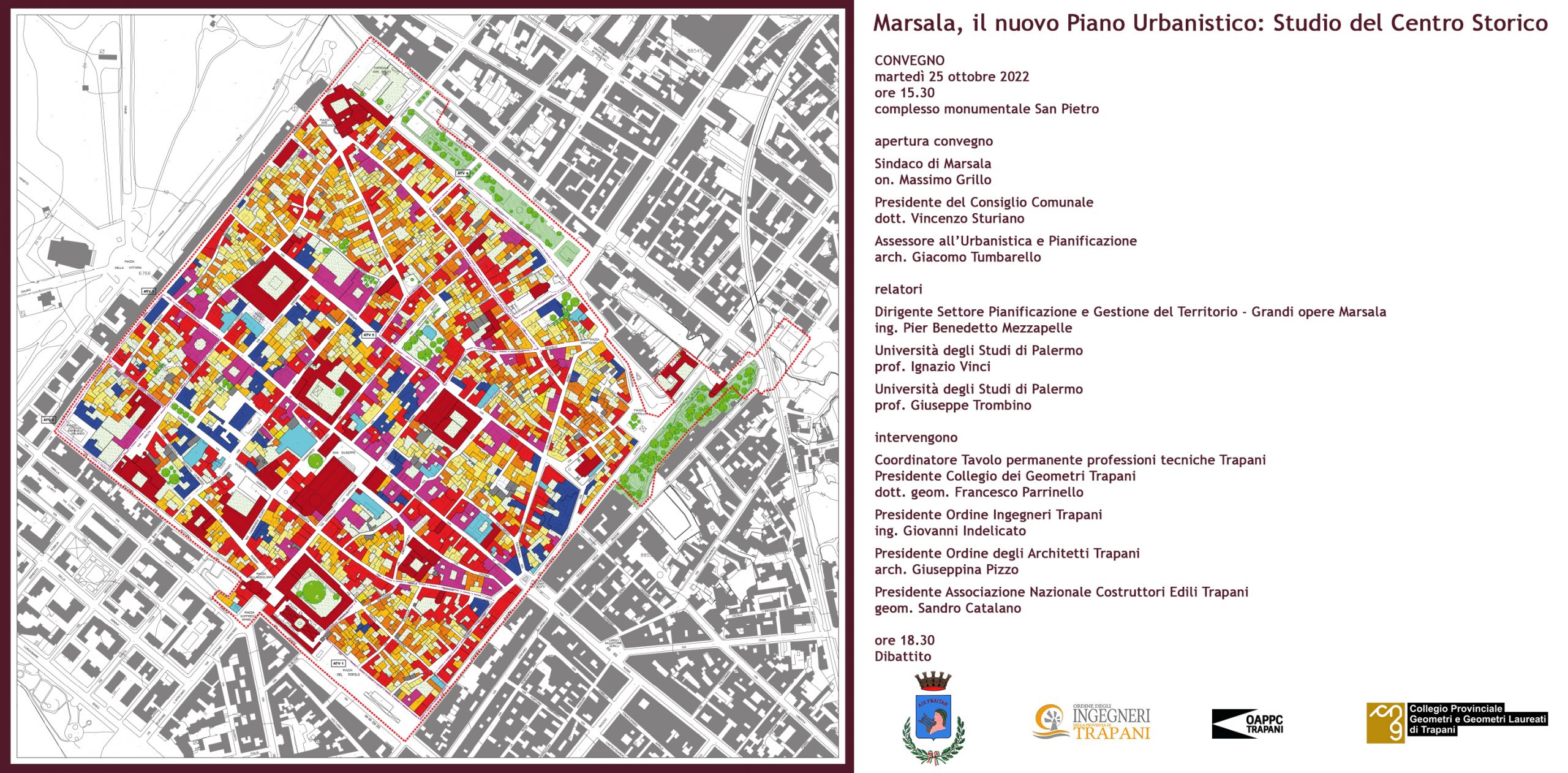 “Marsala, il nuovo Piano Urbanistico: Studio del centro Storico” si presenta a San Pietro