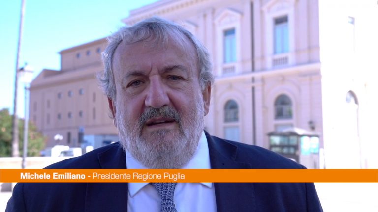 Puglia, Emiliano “Siamo regione che produce più energia alternativa”