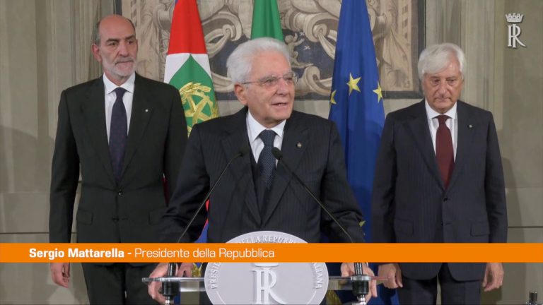 Governo, Mattarella “Tempi brevi per la chiarezza del voto”