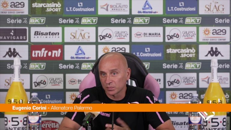 Corini “Il Palermo deve reagire e mettere dentro tutto”