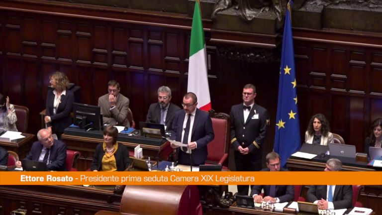 Camera, Rosato “Costruire un orizzonte di speranza”