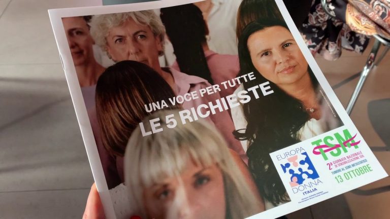 Tumore al seno, al via campagna “Una voce per tutte”