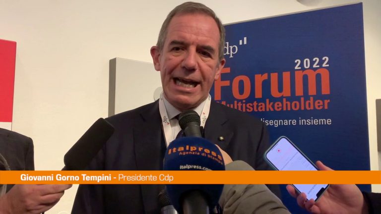 Gorno Tempini “Sostenibilità parte della nostra anima operativa”