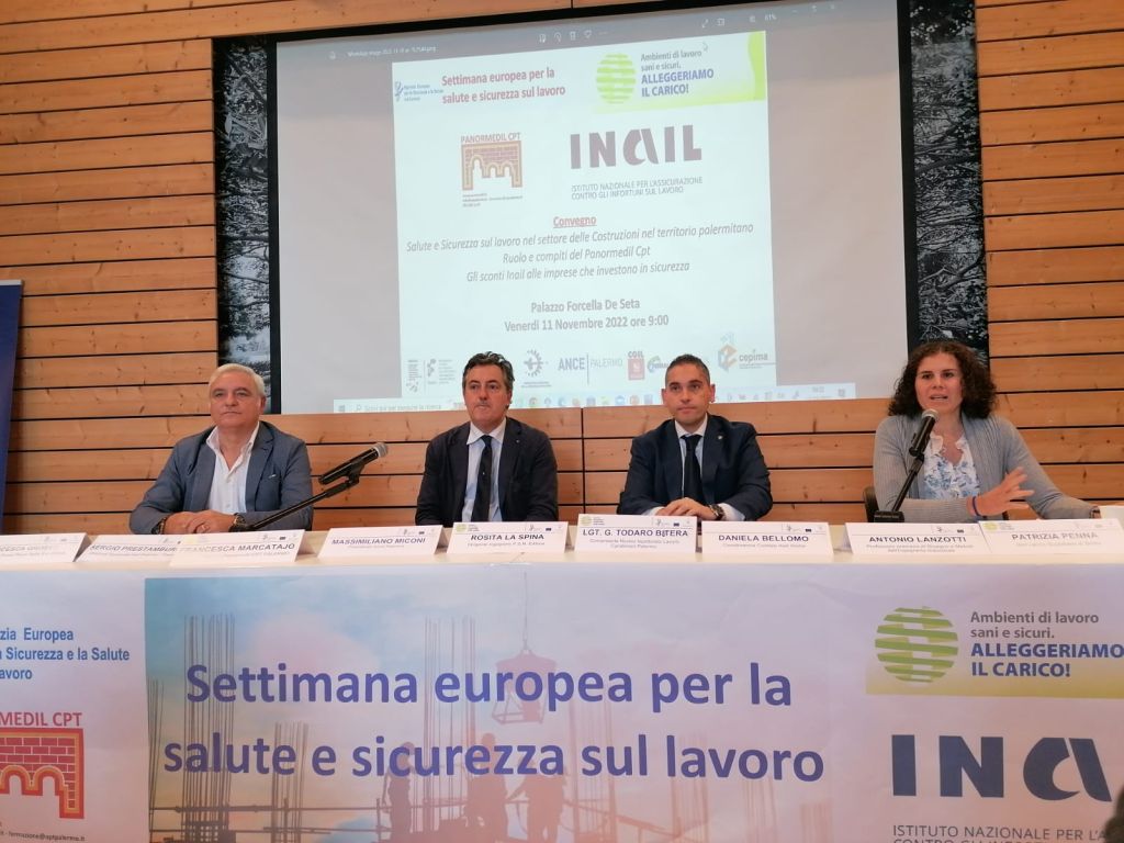 Ance-Inail Sicilia “Formazione e vigilanza per la sicurezza sul lavoro”