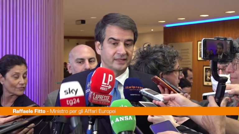 Ue, Fitto “Fare squadra con gli europarlamentari per l’Italia”