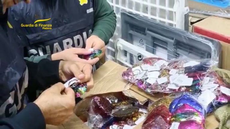 Sequestrate a Padova 1,2 tonnellate di fuochi d’artificio pericolosi