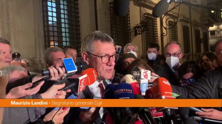 Manovra, Landini “Dal Governo non abbiamo ricevuto risposte”