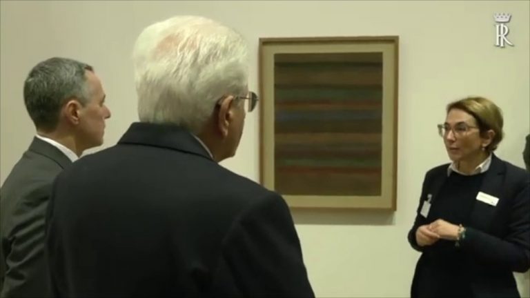 Mattarella a Berna visita il Museo Paul Klee