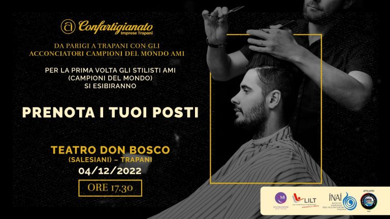 A Trapani gli Acconciatori di Moda Campioni del Mondo