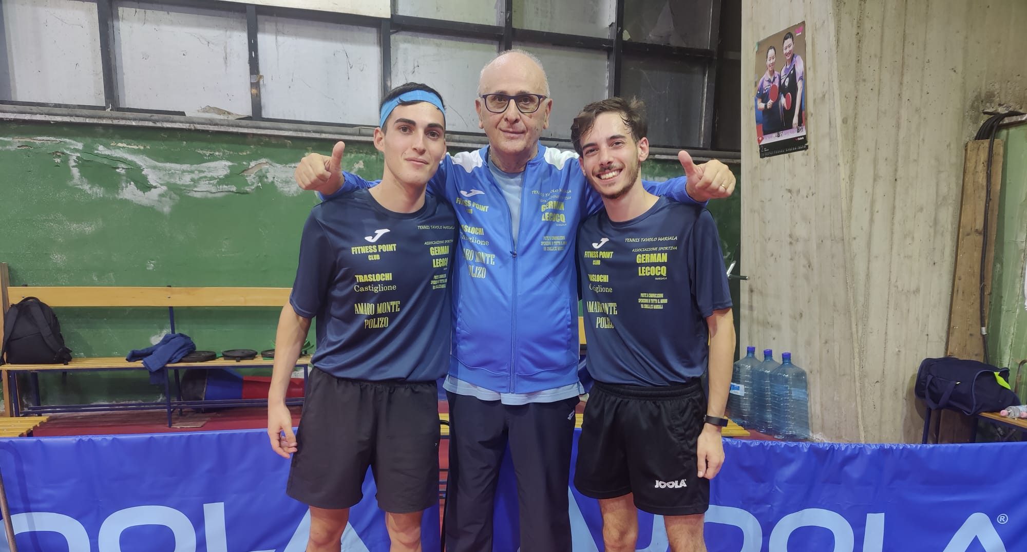 Prima sconfitta in B2 per la “Lecocq” Marsala di Tennistavolo