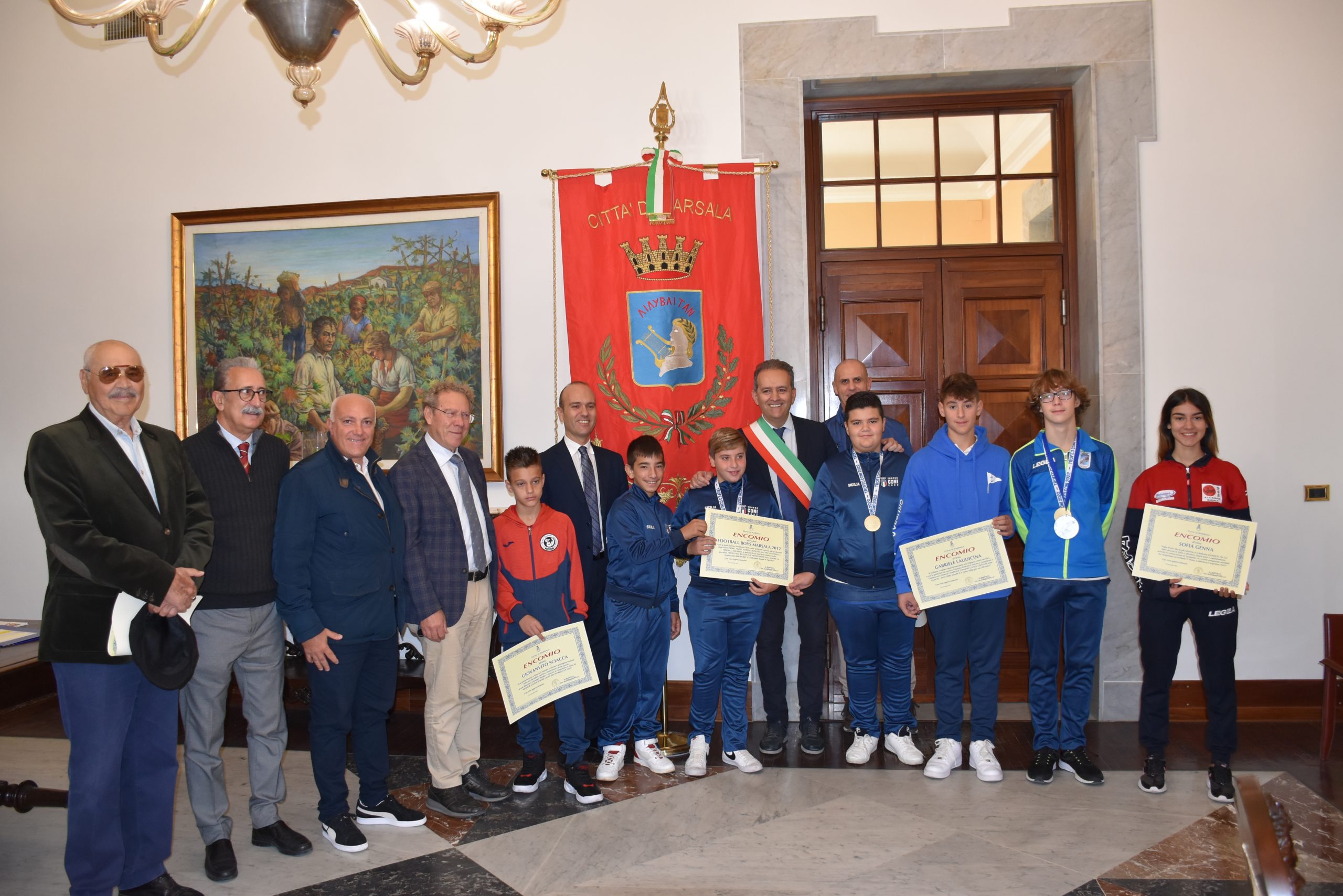 Marsala: il Comune premia cittadini meritevoli. Ecco chi sono