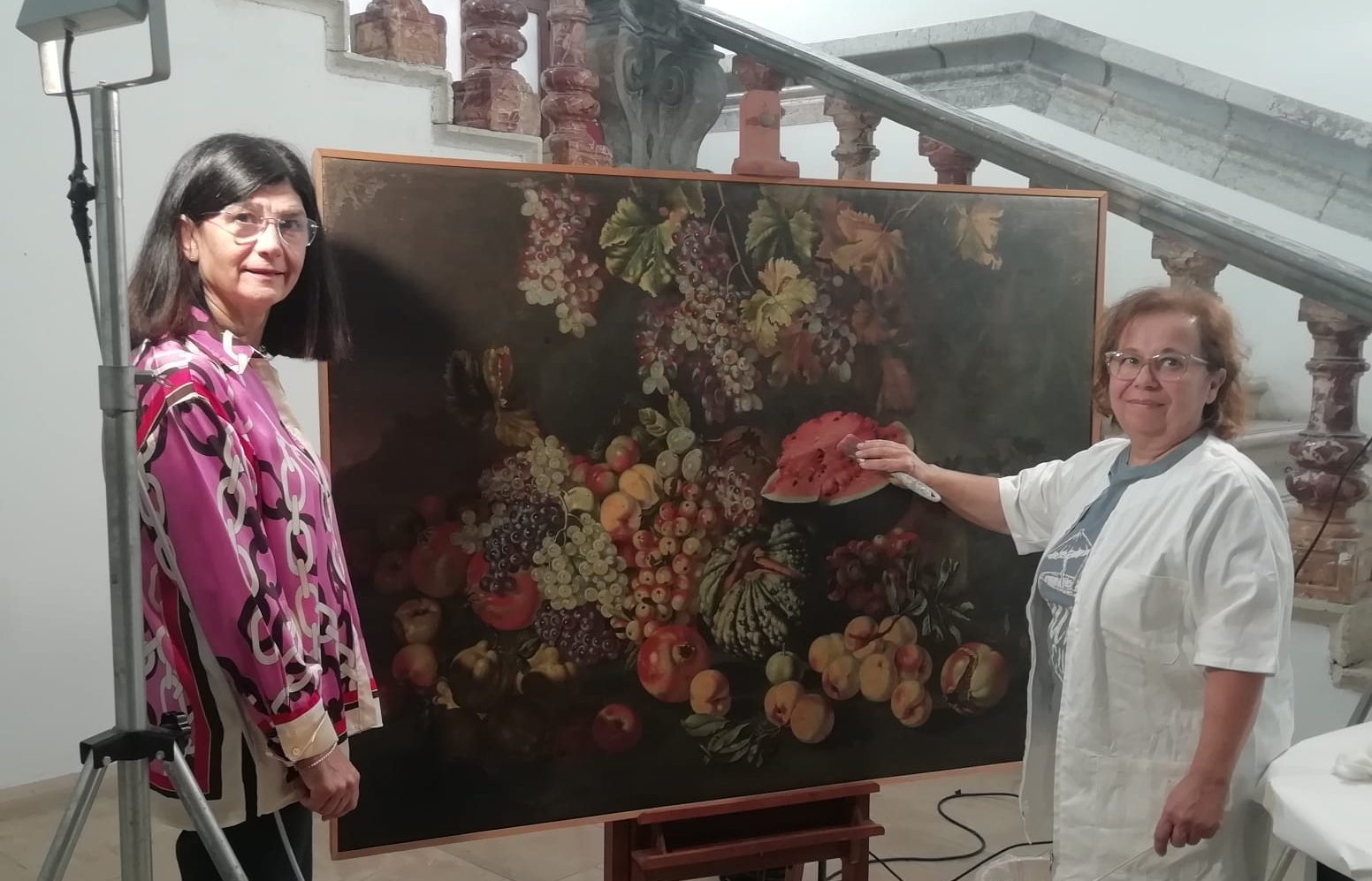 Al Museo Pepoli di Trapani si può visitare il restauro di tre tele