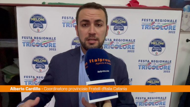 Fdi, Cardillo “Con Festa Tricolore a Catania tre giorni di confronto”