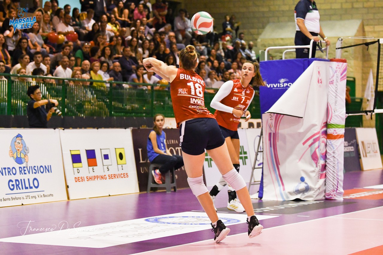 La Sigel Marsala trova al “Bellina” la forte Roma Volley Club