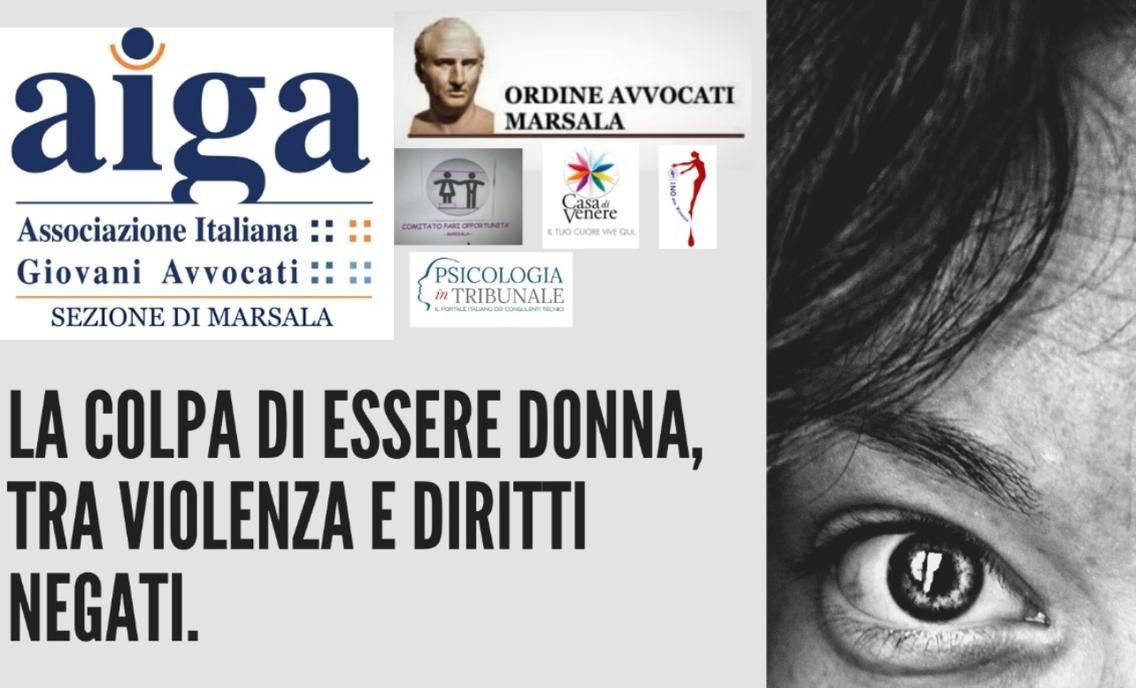 A Marsala l’incontro “La colpa di essere donna…”