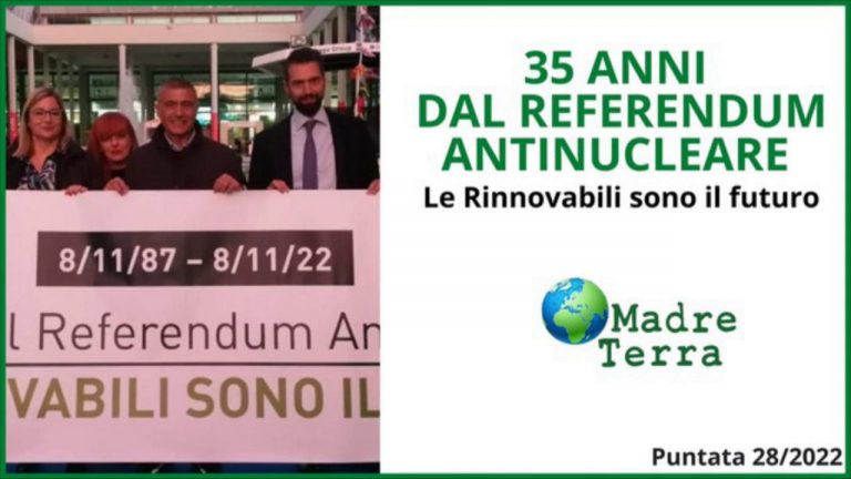 Madre Terra – Nuova campagna antinucleare a 35 anni dal referendum