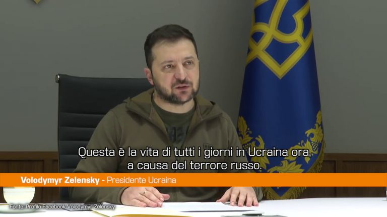 Zelensky “Dall’Ucraina una vera proposta di pace”