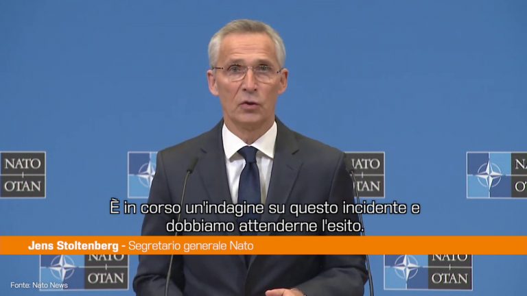 Stoltenberg “Non ci sono prove di un attacco russo in Polonia”