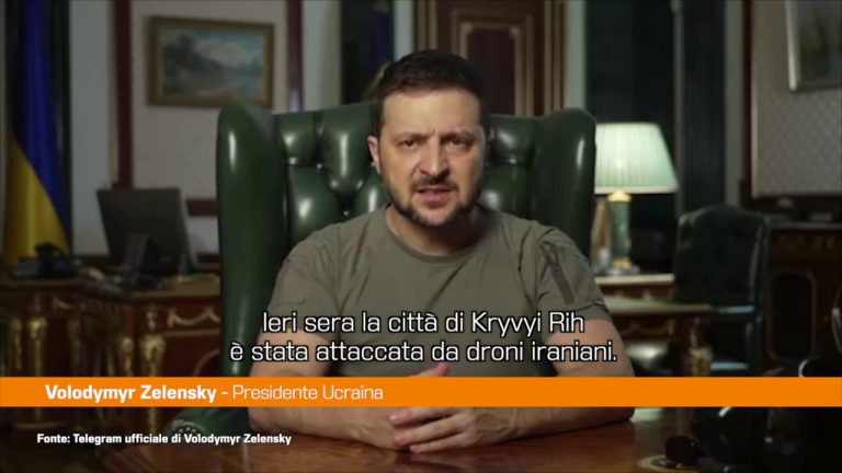 Zelensky “Servono sanzioni informatiche contro la Russia”