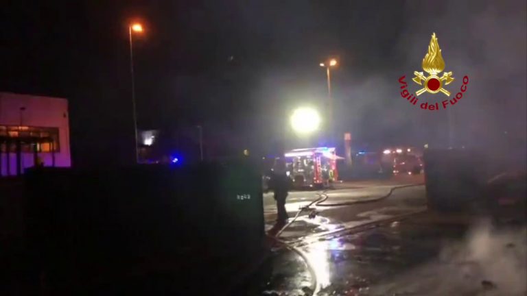 In via di spegnimento gli ultimi focolai alla Vibo nel vicentino