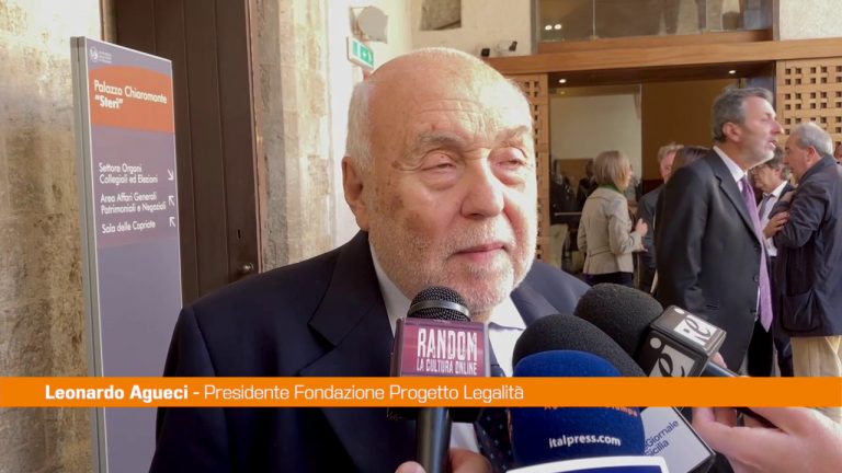Agueci “Trasmettere ai giovani i valori della legalità”