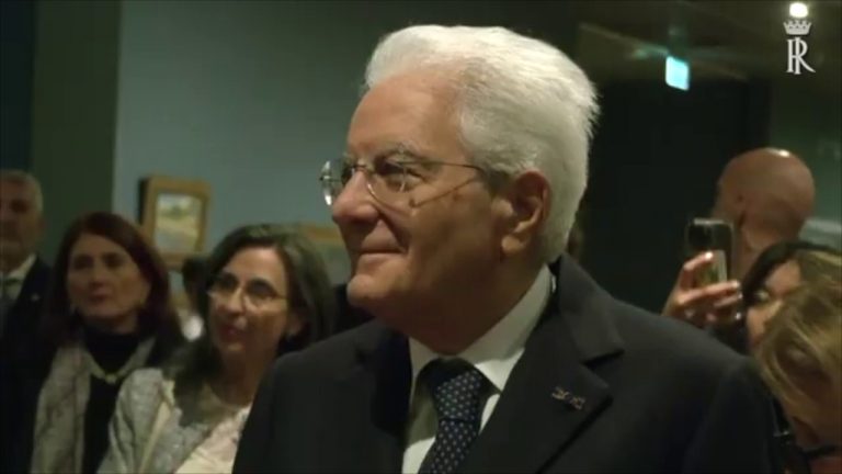 Amsterdam, Mattarella visita il museo di Van Gogh