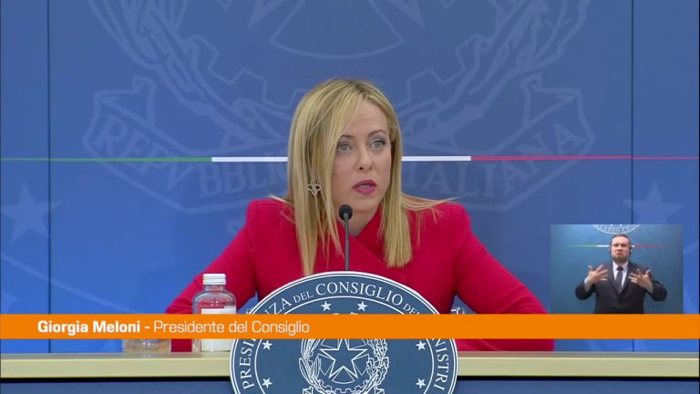 Meloni “Manovra coraggiosa e con una visione politica”