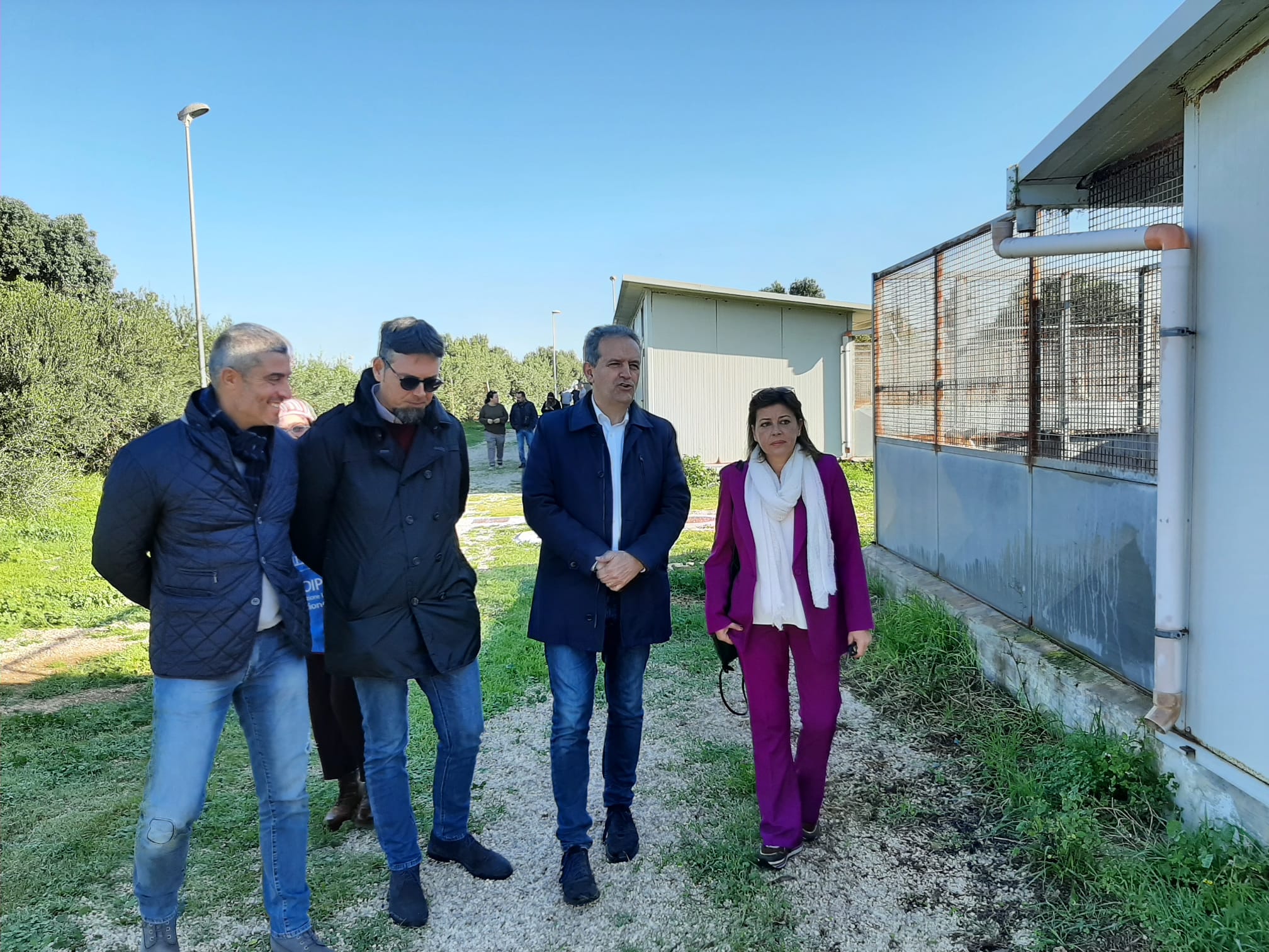 Sopralluogo di Comune e associazioni al Canile di Marsala. Il punto