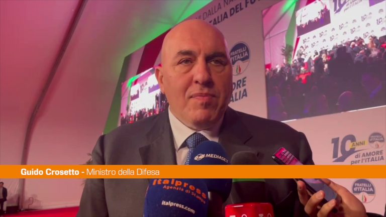 Bce, Crosetto “Sui tassi serve una riflessione”