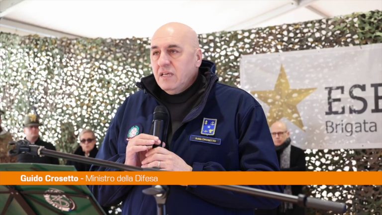Crosetto “Italia rispettata nel mondo grazie a impegno dei militari”