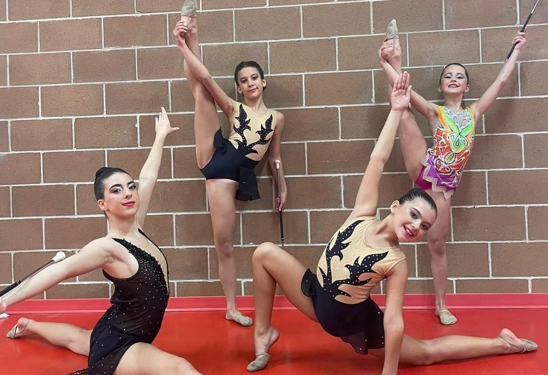 Medaglie per le Libellule lilybetane al Campionato Twirlig