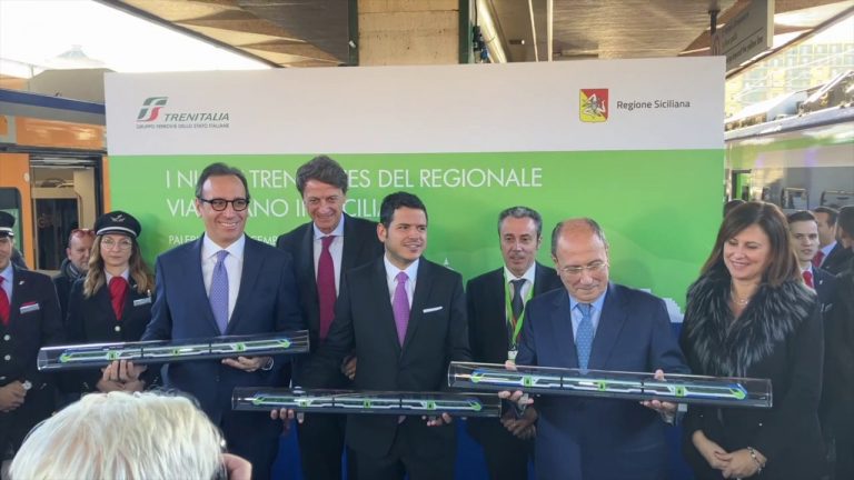 Blues di Trenitalia arriva in Sicilia, Corradi “Investiamo sull’isola”