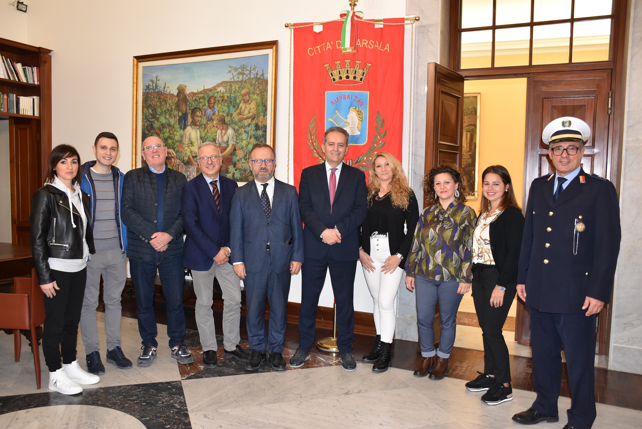 Marsala, prendono servizio 8 nuovi vigili urbani
