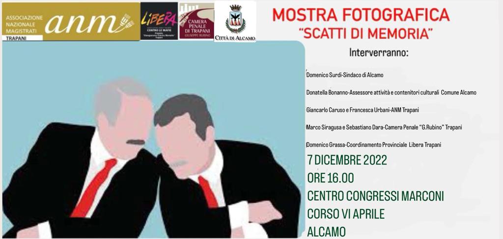 Ad Alcamo “Scatti di Memoria”, la mostra che racconta la lotta alla mafia