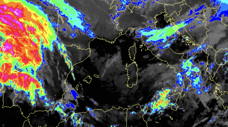 In Sicilia attesi rovesci, ma temperature stabili