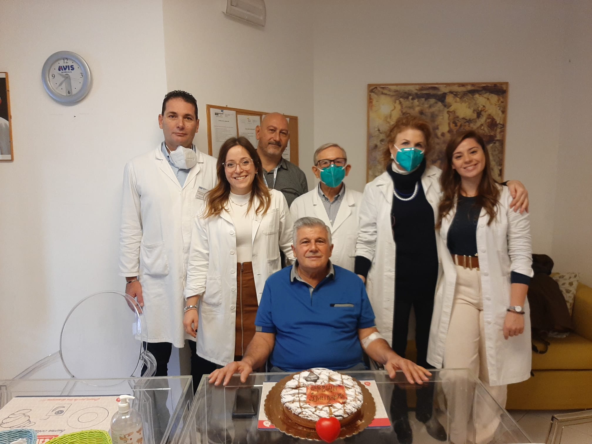 All’Avis di Marsala l’ultima donazione di Luciano Rosas a 70 anni