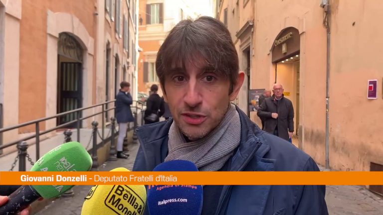 Donzelli “Stessi tempi manovra scorso anno, fatto prima e meglio”