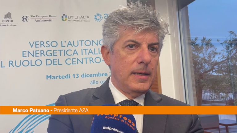 Autonomia energetica, Patuano “Italia cresce, può raggiungere il 60%”