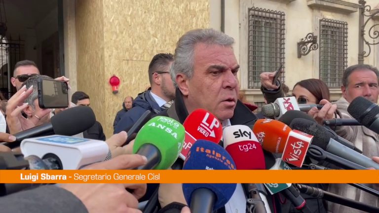 Manovra, Sbarra “Misure che condividiamo ma anche criticità”