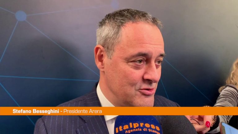 Gas, Besseghini “Price cap alto rispetto ai prezzi industriali”