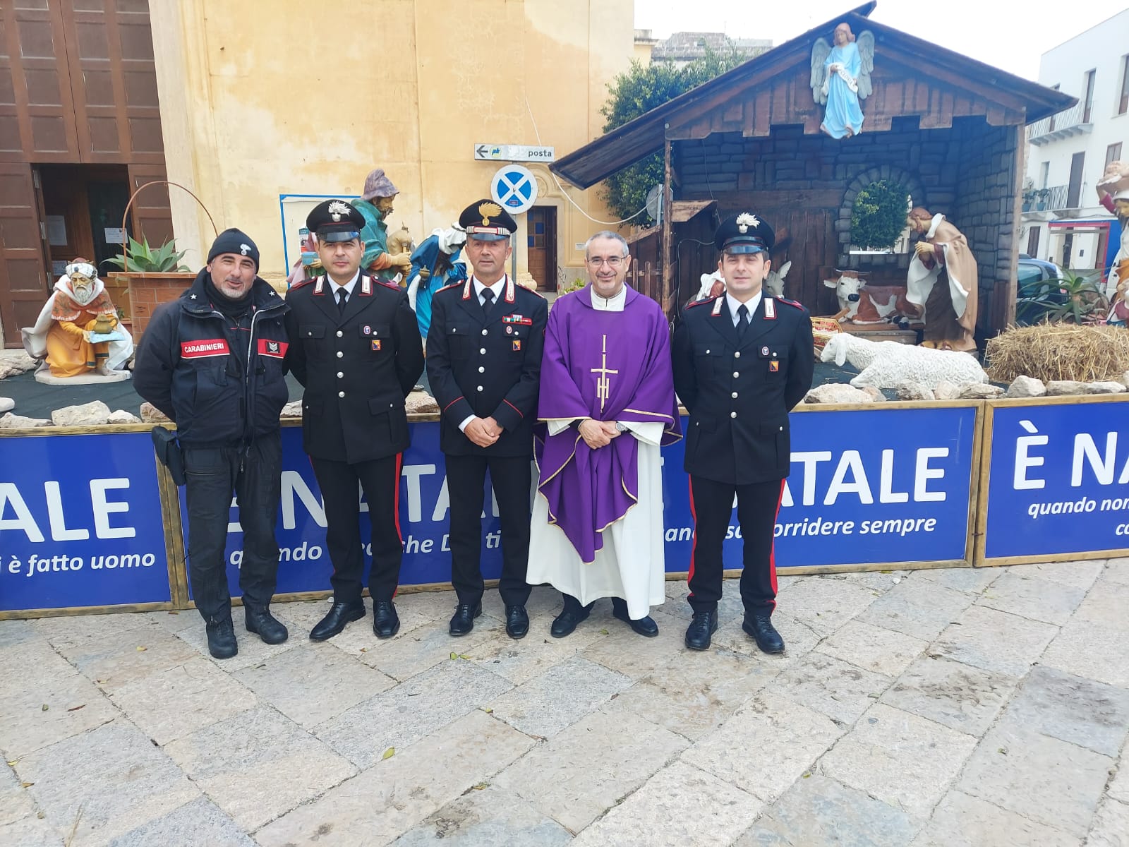 Favignana, messa di Natale in favore dei carabinieri