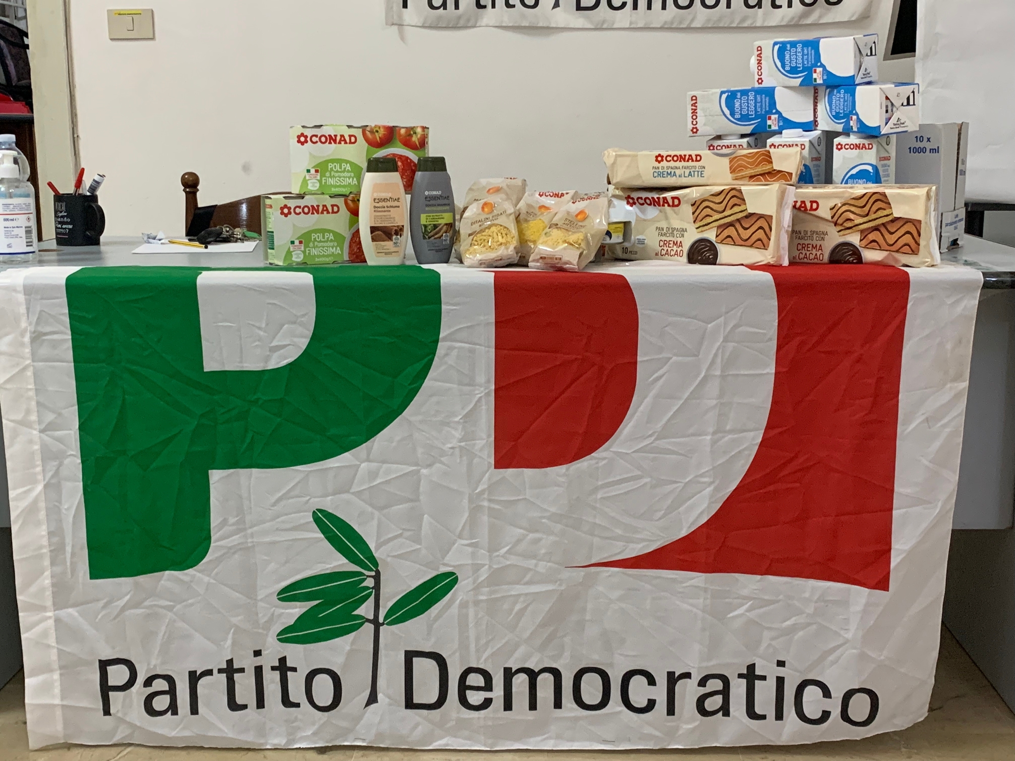 Pd di Marsala, conclusa la raccolta di generi alimentari