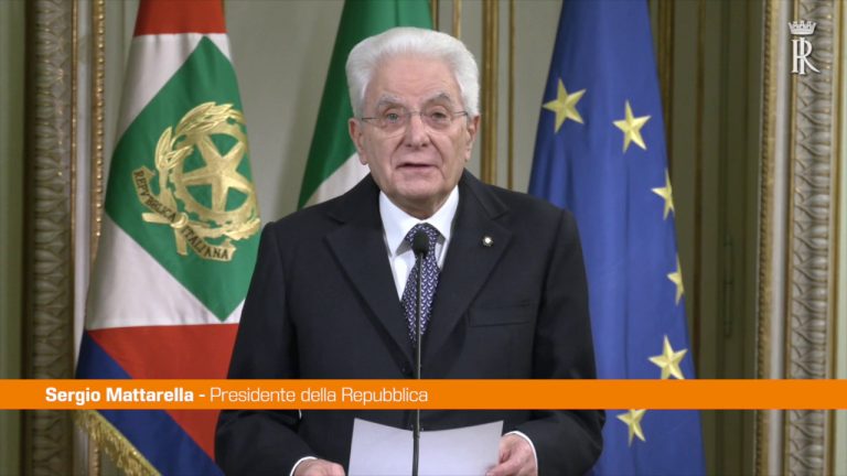 Ucraina, Mattarella “L’Europa ripiomba in un incubo”