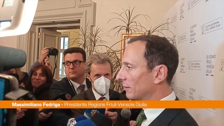 Fedriga “In Friuli tanti investimenti malgrado le emergenze”